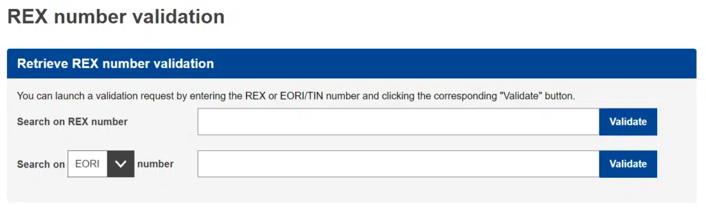 Origine préférentielle REX
