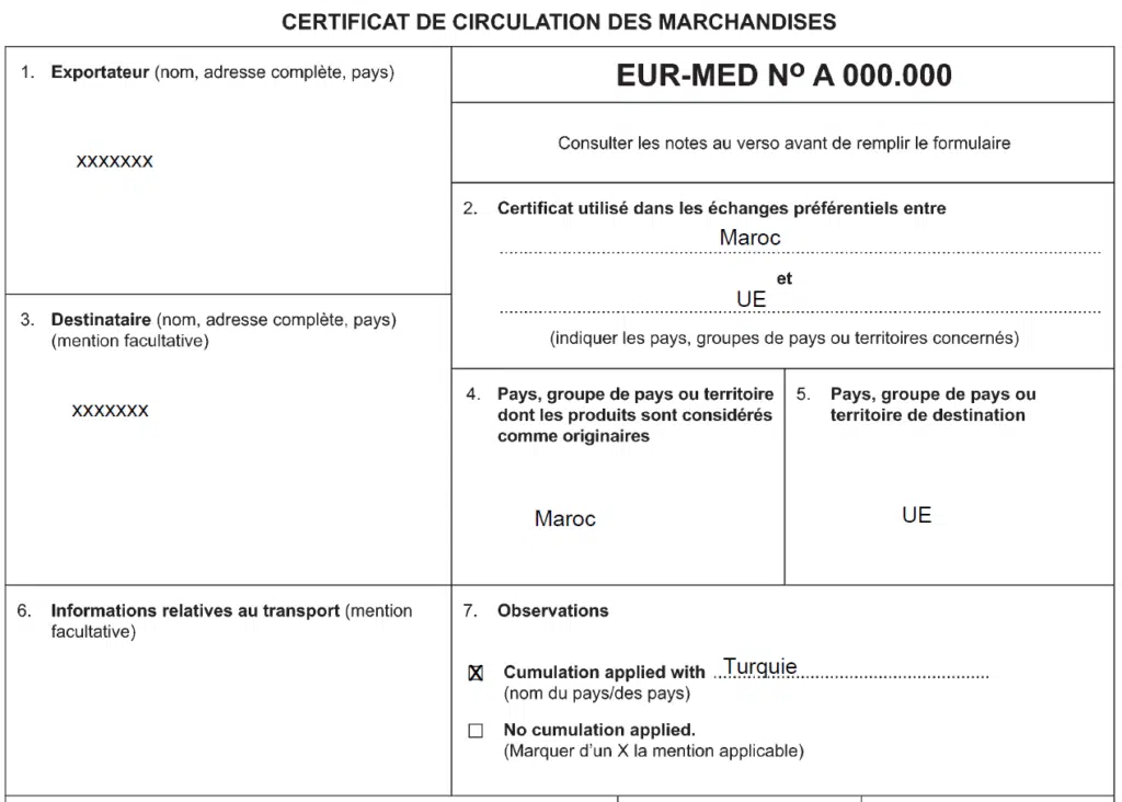 Maitriser le cumul d'origine pour réduire vos droits de douane EUR-MED cumul d'origine diagonal